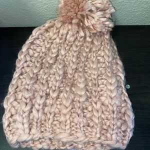 Merona pink beanie